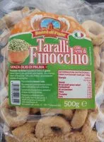 Mängden socker i Taralli finocchio