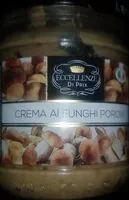 Mängden socker i Crema ai funghi porcini