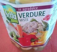 Mängden socker i Verdure miste in agrodolce