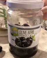 Mängden socker i Olive nere denocciolate