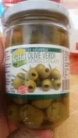 Mängden socker i Olive verdi