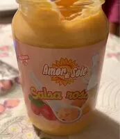 Mängden socker i salsa rosa