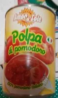 Mängden socker i Polpa di pomodoro