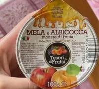 Mängden socker i Mousse di frutta