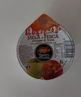 Mängden socker i Mela e pesca