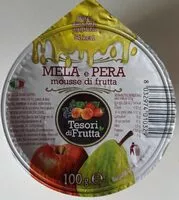 Mängden socker i mela e pera mousse di frutta