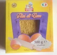 Mängden socker i Filini all’uovo