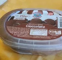 Mängden socker i Gelato al gusto cioccolato