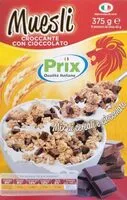 Mängden socker i Muesli croccante con cioccolato