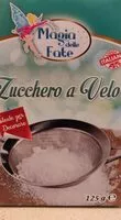 Mängden socker i Zucchero a velo magia delle fate