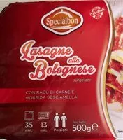 Mängden socker i Lasagne alla bolognese