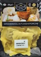 Mängden socker i Ravioli ai funghi porcini