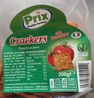 Mängden socker i Crackers al pomodoro