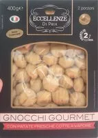 Mängden socker i Gnocchi gourmet