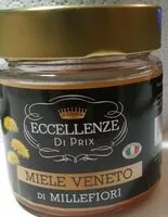 Mängden socker i Miele Veneto