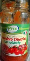 Mängden socker i Pomodoro cigliegino con salsiccia