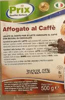 Mängden socker i Affogato al caffè