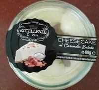Mängden socker i Cheesecake al caramello salato