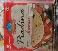 Mängden socker i Piadina classica