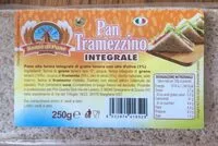 Mängden socker i Pan tramezzino integrale