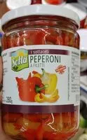 Mängden socker i Sottà peperoni a filetti