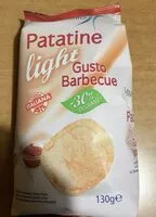 Mängden socker i Patatine light