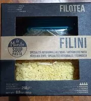 Mängden socker i Filini pasta all uovo