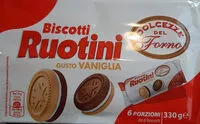 Mängden socker i Ruotini gusto vaniglia