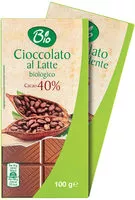Mängden socker i Cioccolato al latte biologico