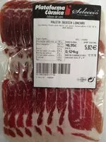 Mängden socker i Paleta ibérica lonchas