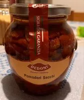 Mängden socker i Pomodori secchi
