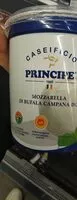 Mängden socker i Mozzarella di bufala campana
