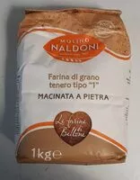 Mängden socker i Farina di Grano tenero tipo 1 macinata a Pietra