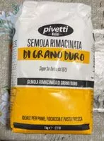 Mängden socker i Semola rimacinata di grano duro