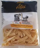 Mängden socker i Tagliatelle all'uovo
