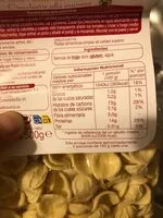 Mängden socker i Orecchiette