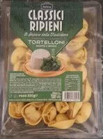 Mängden socker i Tortelloni ricotta e spinaci