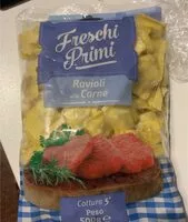 Mängden socker i Ravioli alla carne