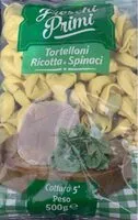 Mängden socker i Tortelloni ricotta e spinaci