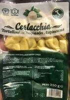Mängden socker i Tortelloni con requesón y espinacas