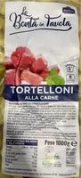 Mängden socker i Tortelloni alla carne