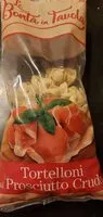 Mängden socker i Tortellini al prosciutto crudi