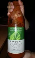 Mängden socker i Sauce tomate et basilic Favuzzi