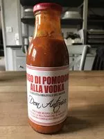 Mängden socker i Sugo di pomodoro alla vodka