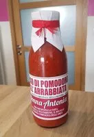 Mängden socker i Sugo di pomodoro all' arrabbiata
