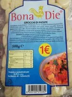Mängden socker i Gnocchi di patate