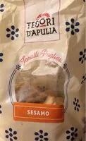Mängden socker i Taralli pugliesi