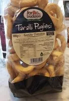 Mängden socker i Tarallini Pugliesi