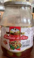 Mängden socker i Fantasia di olive