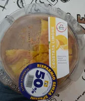 Mängden socker i Crostata limone